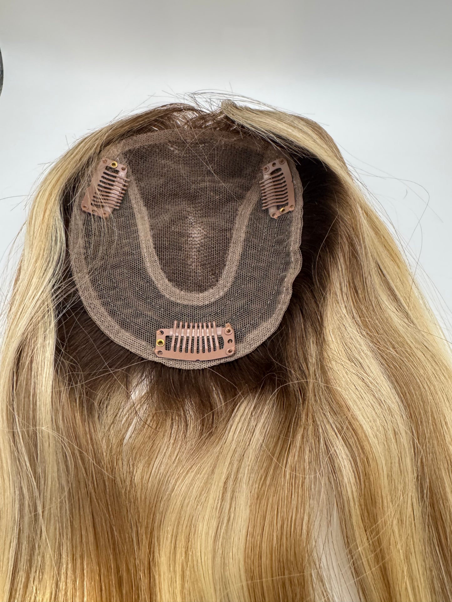 Luna - 10 inch human hair topper