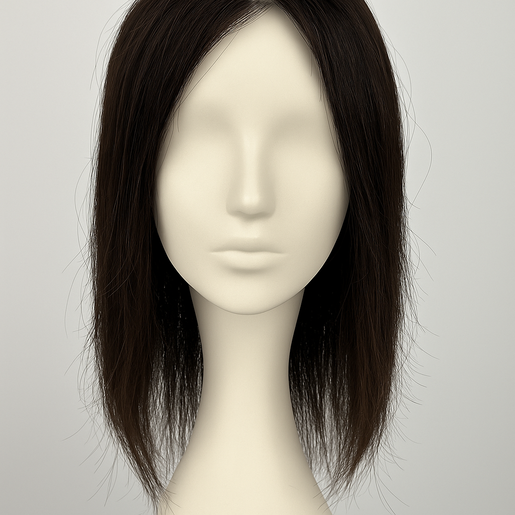 Grace - 12 inch human hair topper